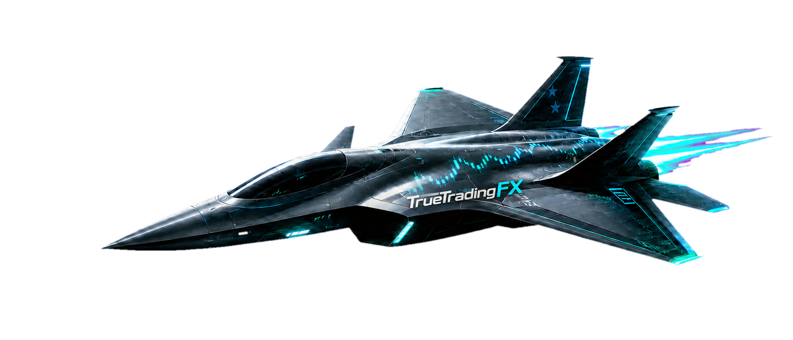 Jet futurista TrueTradingFX